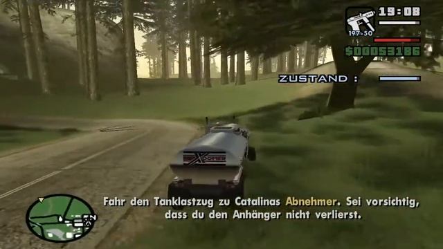 GTA San Andreas Mission 29. First Date (Tanker Commander)