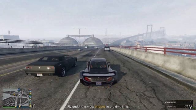 GTA Online - Highway race (Comet SR, Comet Retro Custom, GP1)