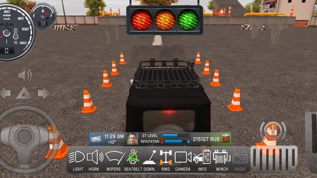 Russian Car Driver UAZ Hunter Driving School Category B Exam 1-2-3-4-5-6-7-8- Walkthrough