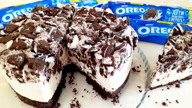 Чизкейк Орео без выпечки со вкусом мороженного OREO!