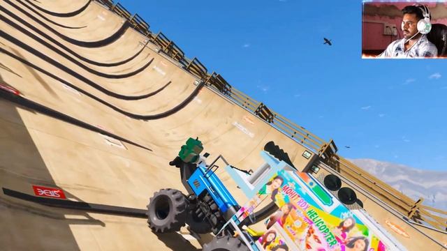 Indian Dj Speed Bumps Climbing Challenge Gta 5 || DJ GTA WORLD  COLLECTION