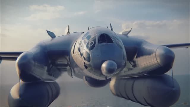 Самый странный самолет, когда либо построенный ВВА-14 (охотник на подводные лодки)