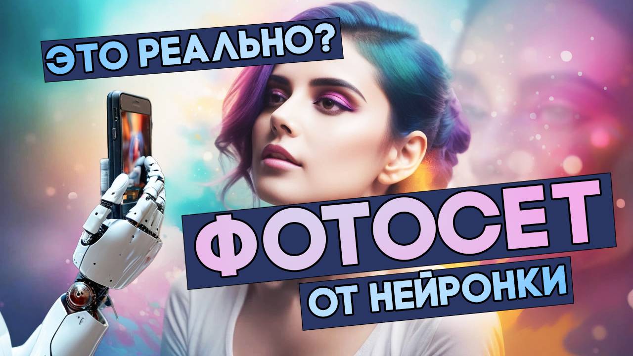№38 - НЕЙРОСЕТЬ + ФОТОСЕССИЯ = НЕЙРОФОТОСЕССИЯ. ЭКОНОМИЯ ВРЕМЕНИ И ДЕНЕГ