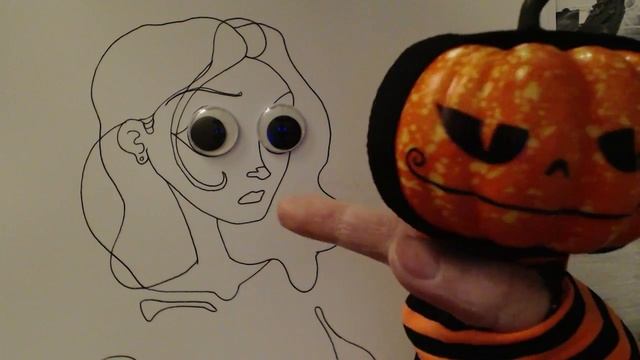 Art Critic 4 (Googly Eye Art) : Pum'Kin Guy