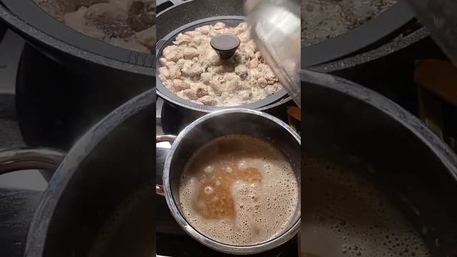 сердечки и пупки ))) в сметане)))
