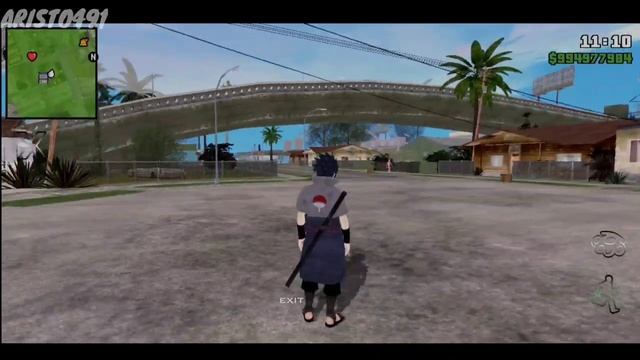 RILIS!!GTA SA LITE MOD NARUTO ARISTO491 TERBARU OFFLINE 2022