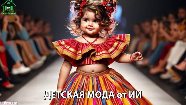 Мода для маленьких детей от ИИ (219) Для настроения и вдохновения 👶🏻❣️🤗