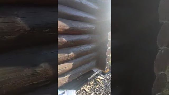 Замена фундамента под деревянным домом