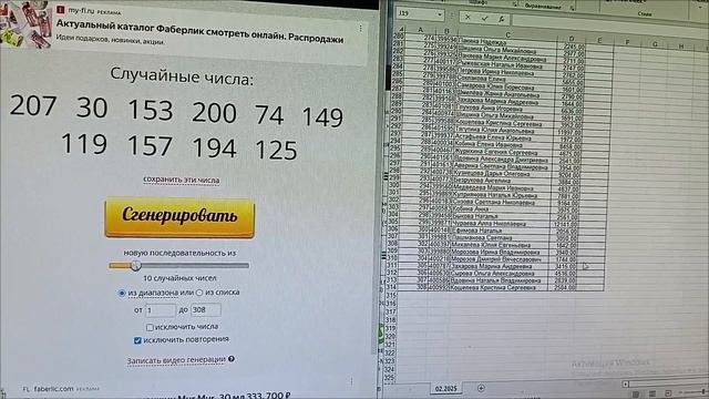 Розыгрыш призов по итогам февраля 2025
