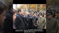 «В стране 100 миллионов избирателей». Жириновский на улице беседует с людьми. 90-е годы.