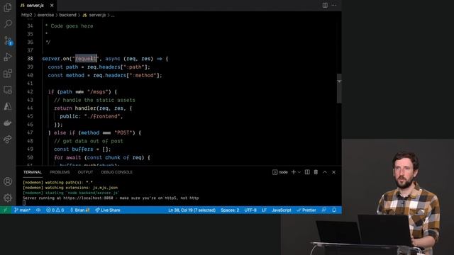 2. Coding a HTTP2 Push Backend
