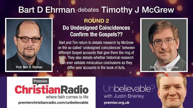 Bart Ehrman vs Tim McGrew - Round 2