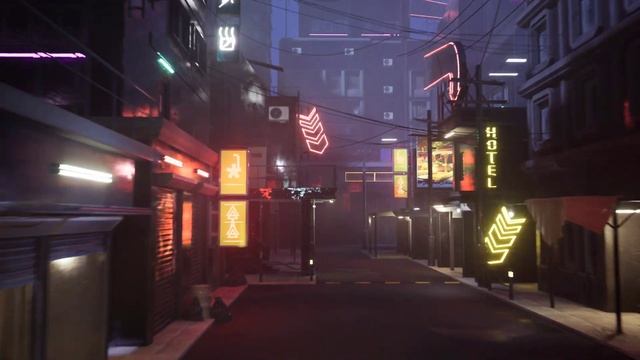 Neon City - Unreal Engine Render HQ