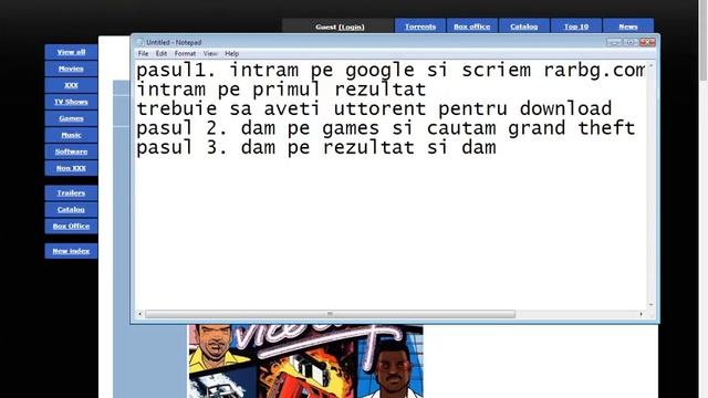 Cum sa descarci gta vice city..!