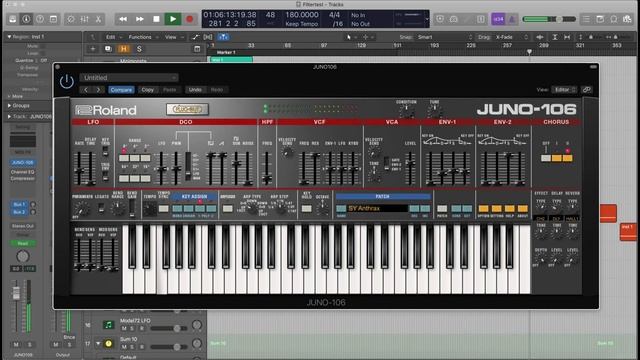Filter Stepping Comparison - 11 Vintage synth plugins (Model 72, DIVA, MONARK and more)