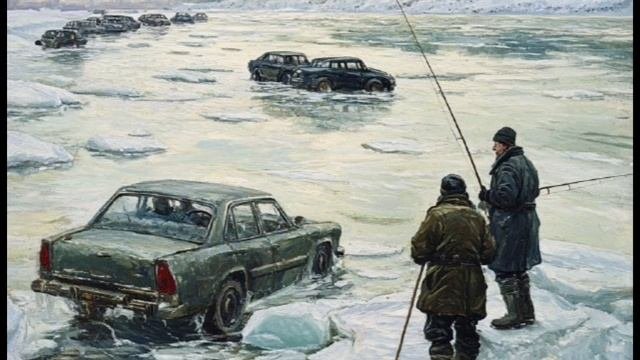 АНЕКДОТ ПРО Рыбаков НА ЛЬДИНЕ