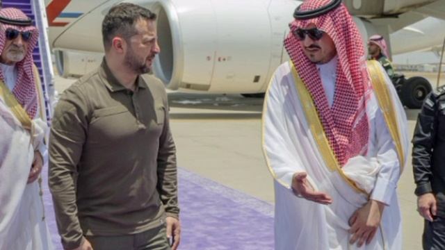 Зеленський прибыл в Саудовскую Аравию