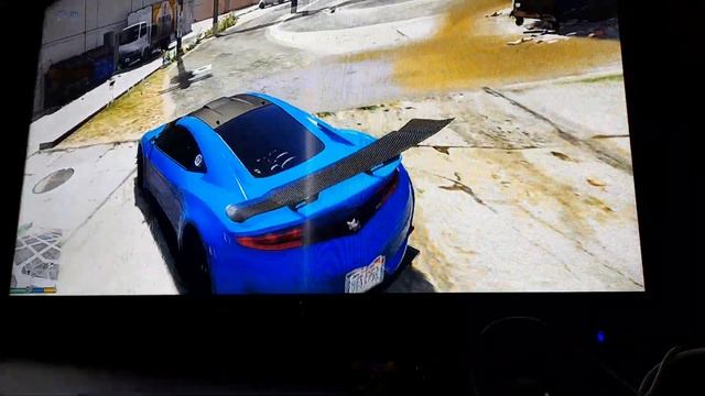 Getting a car wash in GTA5 story mode (bad quality)