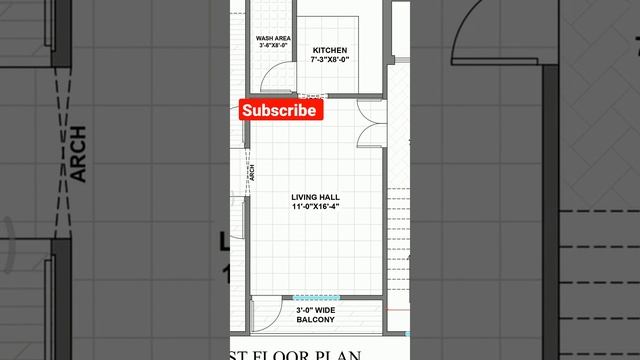 31x28 First Floor House #architectdesigner767 #sameerfoorplan767 #shorts #youtubshorts #floorplan