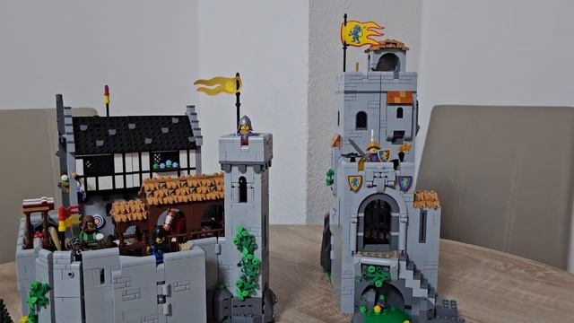 LEGO Medieval Town Square & Transforming Modular Castle