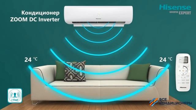 HISENSE ZOOM DC Inverter  - ice-home.ru