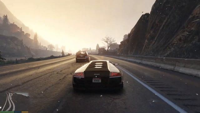 GTA V - Lamborghini Murcielago SV mod and Graphics mod 2020 Gameplay || MSI GF63