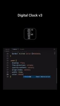 digital clock v3