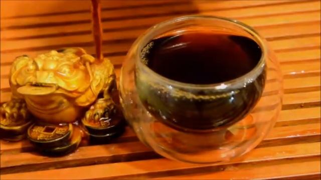 Любимая стеклянная чашечка для пития и созерцания.