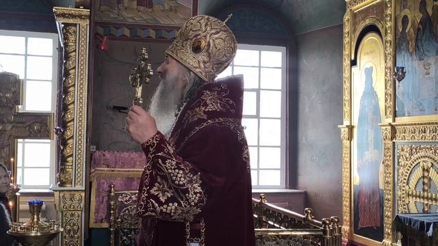 Проповедь митрополита Иоанна после Литургии Преждеосвященных даров в Вознесенском соборе 07.03.2025
