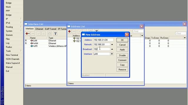 curso Mikrotik parte 18 Configuración del soporte para redes inalambricas