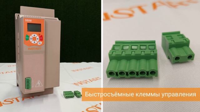 Распаковка и обзор устройства плавного пуска серии SBIM второго типоразмера