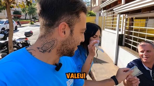 DEIXEI OS CASAIS NO CENTRO DA CIDADE COM 0 R$!!