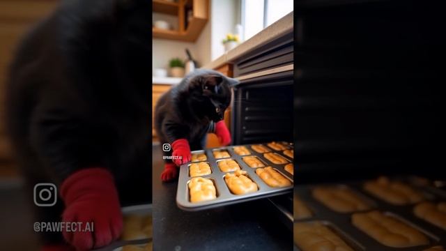 Котёнок повар