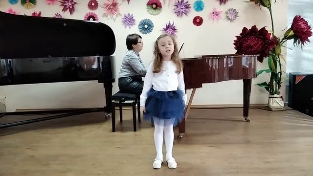 Ткачёва София - "Песенка про хомячка"