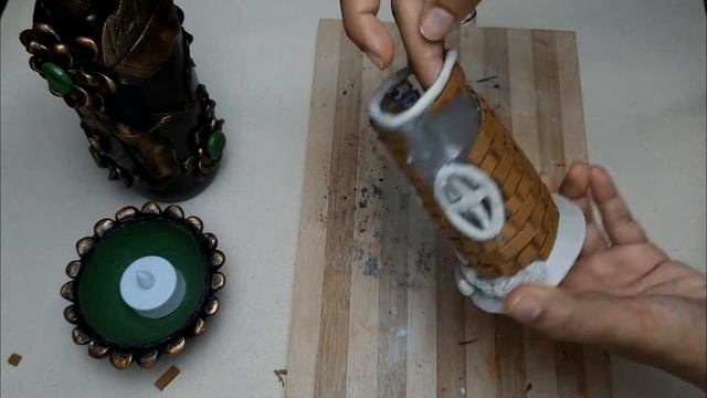 DIY Fairy House Pen & Stationery Holder Using Recycled Plastic Bottle