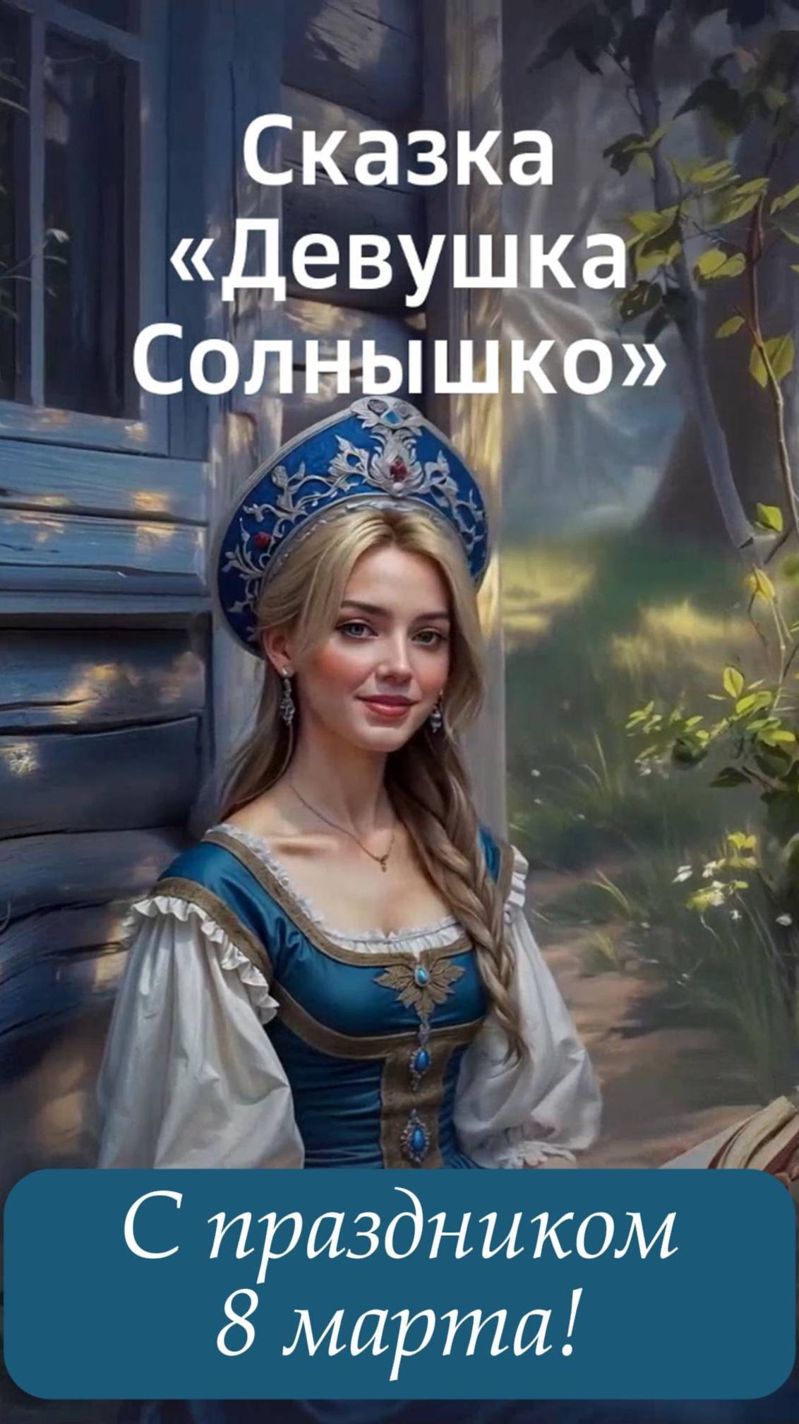 С праздником 8 Марта! Поздравляю!