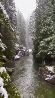 Ущелье в горах