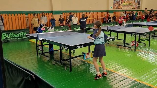 Игра 8, г.Дзержинск. Межрегиональный турнир (до 12 лет) 🏓 памяти А.С. Челнокова,  #настольныйтеннис