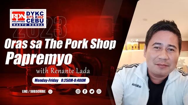 ORAS SA PORK SHOP PAPREMYO  - JULY  12, 2023