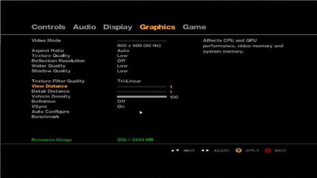 GTA IV PC - GRAPHIC SETTINGS (BAD FPS)