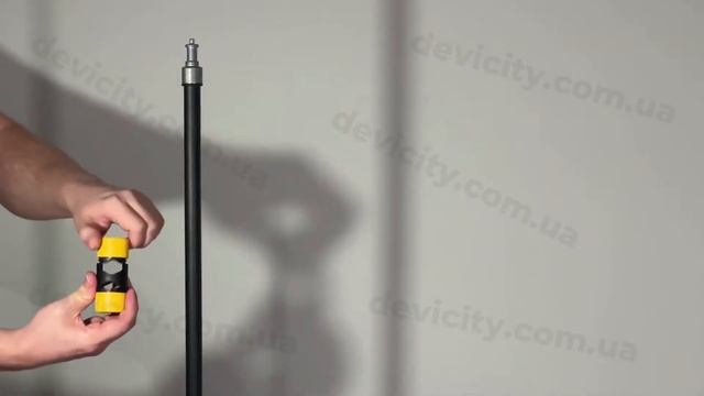 Функціональний штатив журавль DEVICITY LZ з горизонтальною штангою та тримачем для смартфону