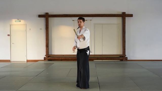 айкидо. базовые движения с дзе - усиро цки ｜ aikido. JO basic movem