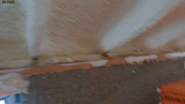 Пенополиуретан ППУ итог, после бури, топлю камин, довольный  🏡√270 Строим Дом. 01.12.2023