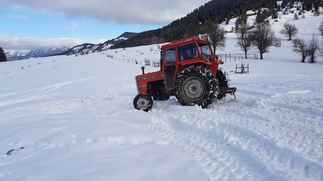 Massey Ferguson 5410 vs Landini 5H90 Ve Kurtarıcımız MF 285 - Yavuzköyü Traktör Denemeleri Part 1