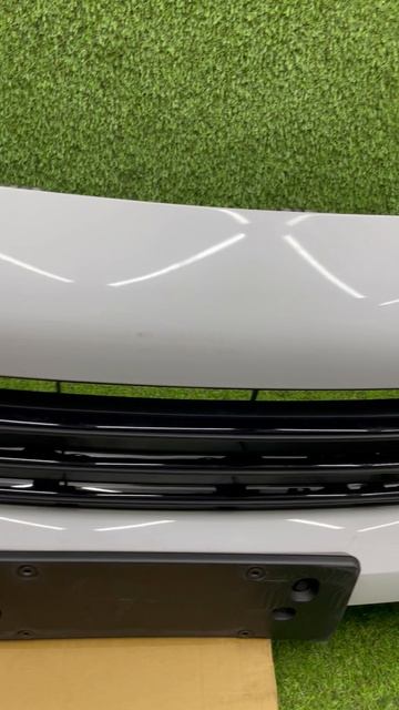 Porsche cayenne e3 9Y бампер передний белый 2022