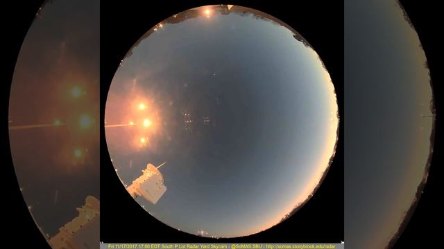 South P Lot Radar Yard Skycam November 17, 2017