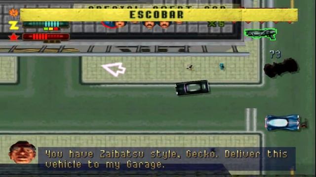 Grand Theft Auto 2 PS1 Mission #58 I'd Like A Tank Please, Bob!