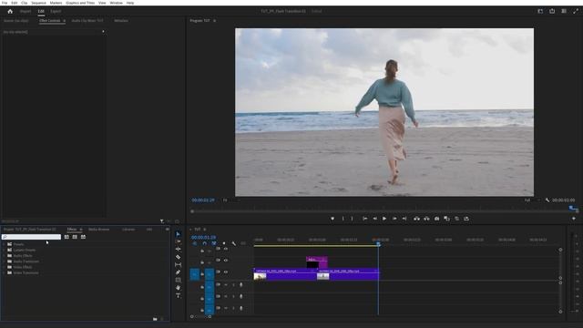 FLASH TRANSITION in Premiere Pro