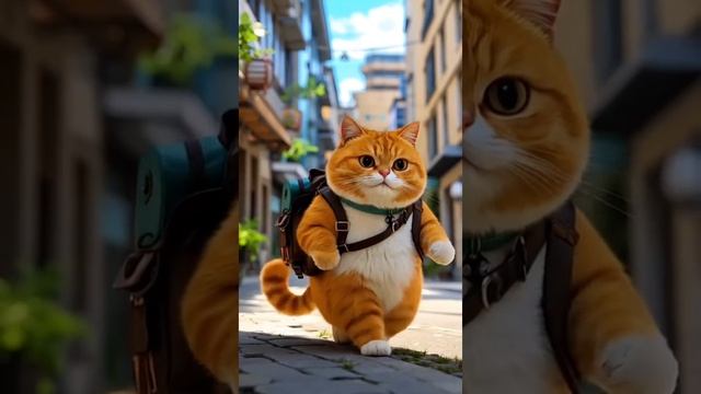 Кот Персик