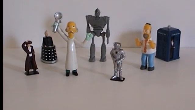 Monty Python meets The Simpsons Doctor Who and Iron Giant